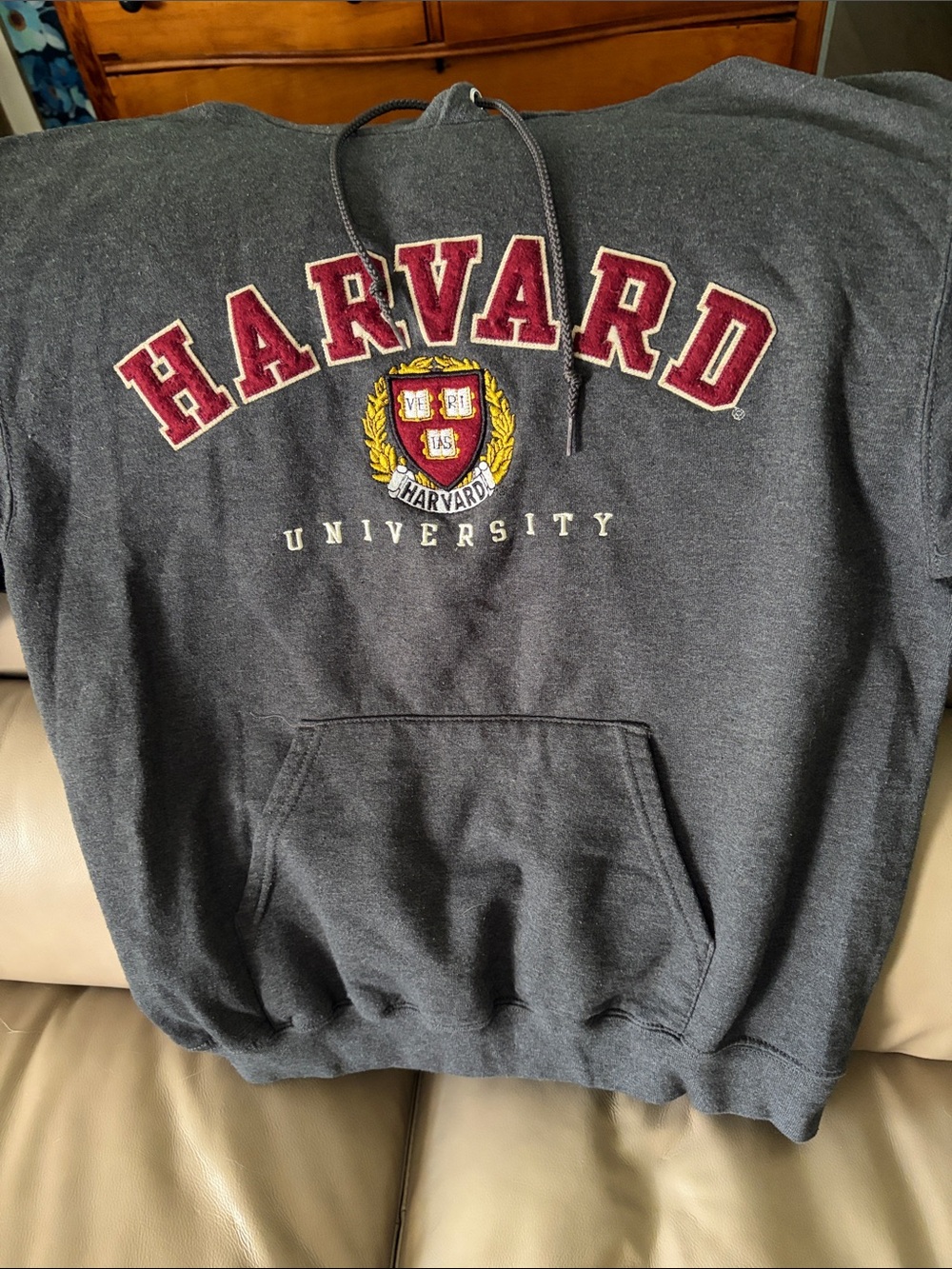 Harvard University sweatshirt